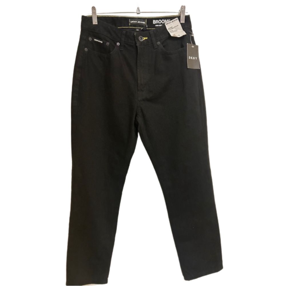 Women's DKNY Jeans Black High Rise Vintage Size 27/4